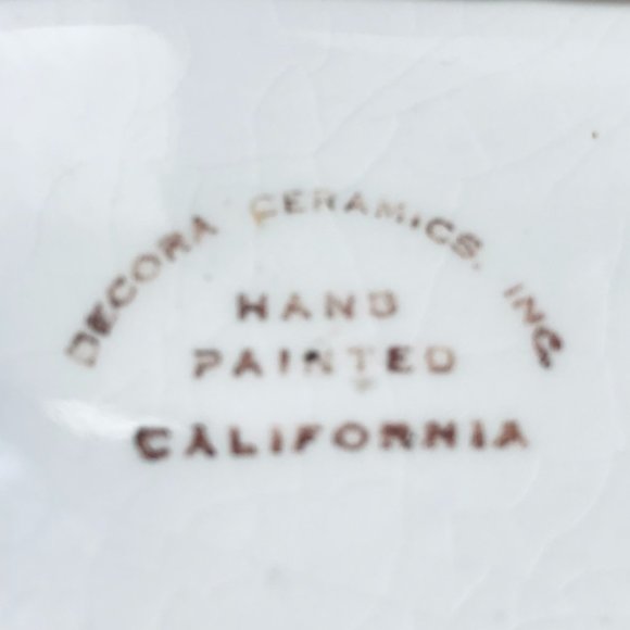 Mid-Century Decora Ceramics Pair - Picture 5 of 6